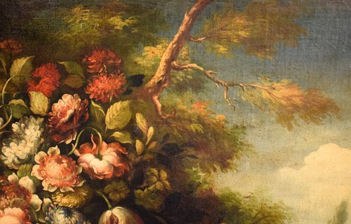 Still Life of Flowers in a Medici Vase